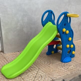 TOBOGÁN INFANTIL CON CANASTA DE BALONCESTO, + 18 MESES - LE5511